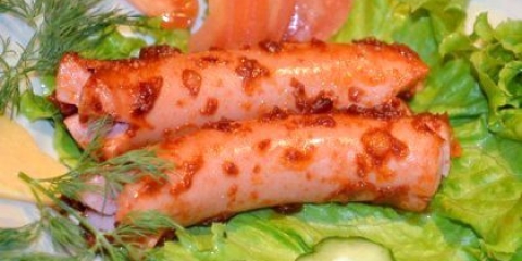 Як посмажити сосиски на сковороді, коли не вистачає часу