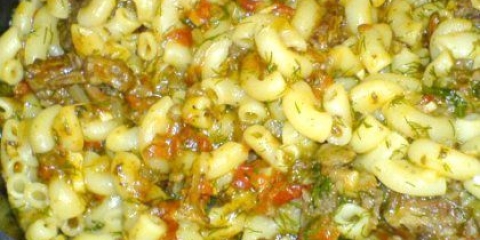 Як варити макарони з тушонкою: рецепт