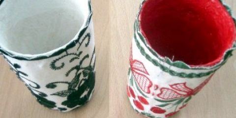 Як зробити з пап'є-маше стакан?
