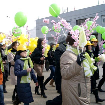 Сценарій свята весни і праці